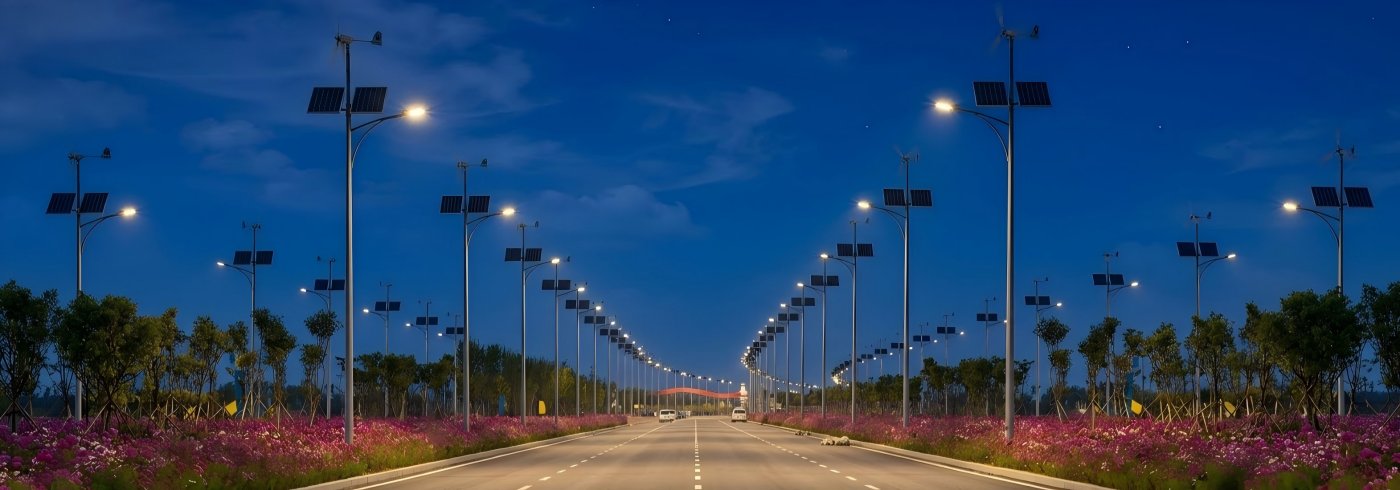 Solar & Wind Hybrid Street Light Solar & Wind Hybrid Street Light