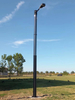 Thin film Solar Wrap Pole