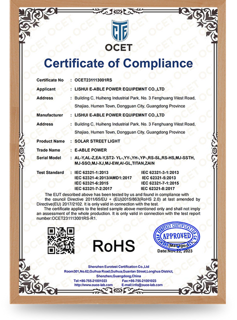 Сертифікат ROHS_00