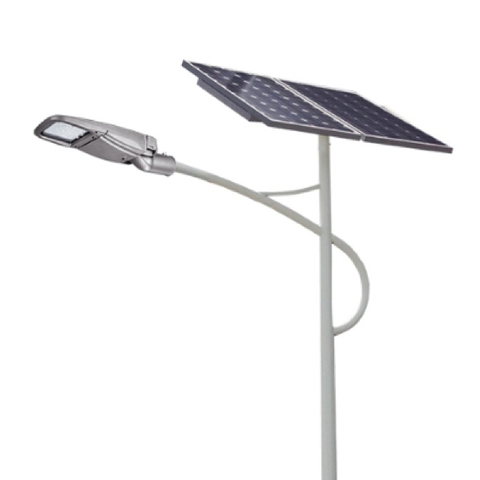 Split Solar Street Light 7 Meters Single Arm