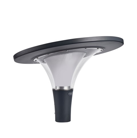 Athena AI-GL600R Solar Garden Light | 360&deg; Glare-Free 2800lm Performance