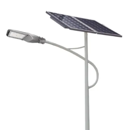 Split Solar Street Light 7 Meters Single Arm.png