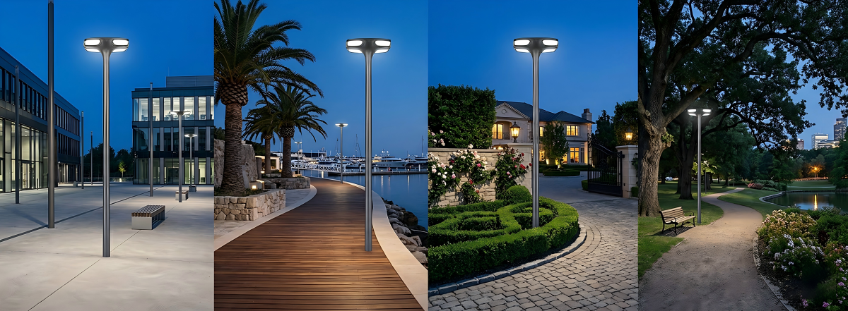 D&eacute;couvrez les lampadaires solaires des s&eacute;ries ZC-GGD001 et ZC-GGD002.