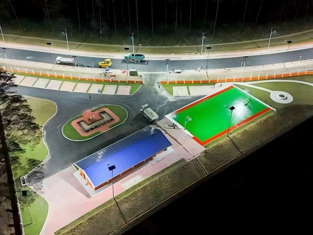 Split Solar Power Street Light 120W in Philippines 