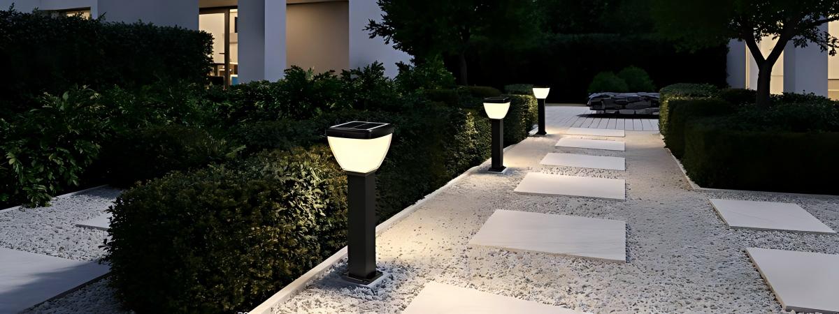 Entdecken Sie die Solarpollerleuchten der Serie ZC-CPD1106. Erh&auml;ltlich in zwei Designvarianten, mit robuster Aluminium-Druckguss- und PC-Konstruktion