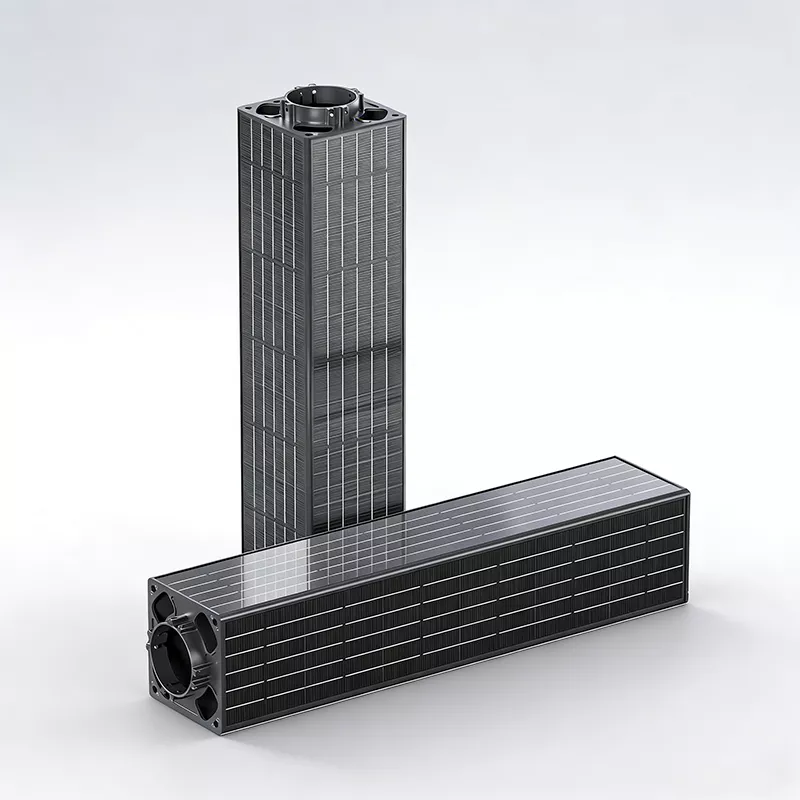 Vertical Solar Panels | 360&deg; Cylindrical, Hexagonal & Square Solar Modules