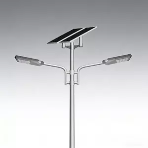 Split Solar Street Light 8 Meters Double Arms