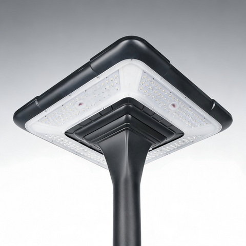 ZC-TYD2505 Architectural Solar Post Top Light | 45W Panel | E-ABLE POWER