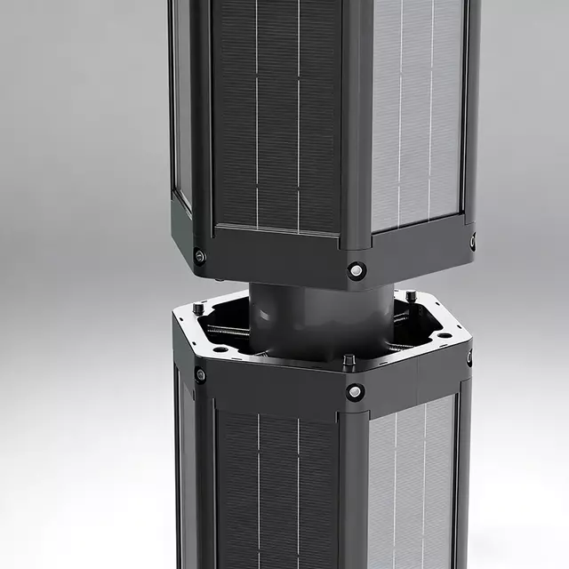 SolarWrap™ | Vertical Cylindrical Solar Panels for Pole Installation