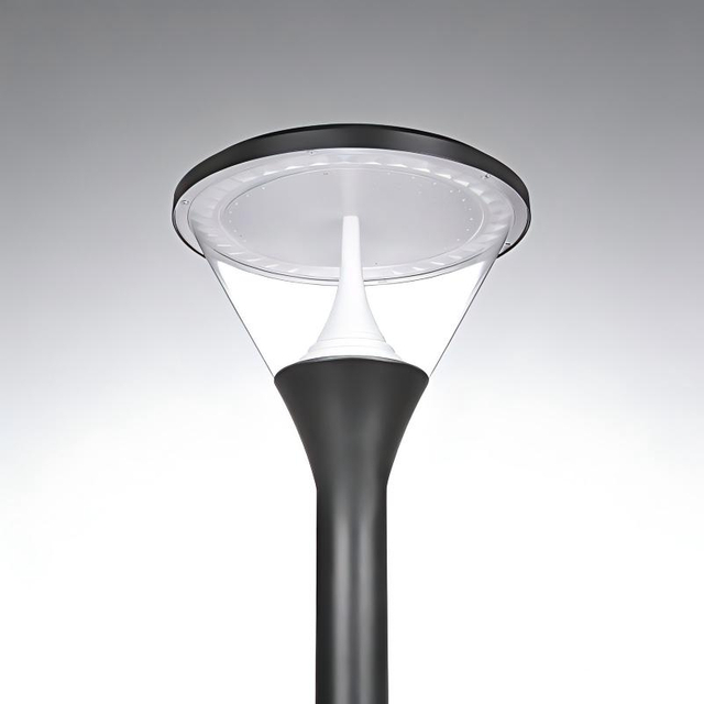 Premium Architectural Solar Post Top Light | Commercial Landscape Lighting | E-ABLE POWER