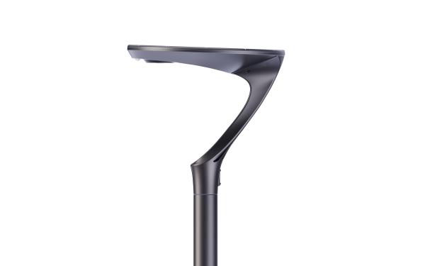 THEMIS Dark Sky Friendly Solar Post Top Light | 2800lm High-Efficacy Pedestrian Lighting