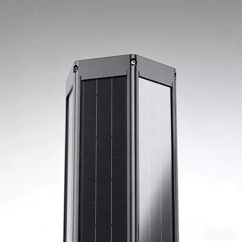 SolarWrap™ | Vertical Cylindrical Solar Panels for Pole Installation
