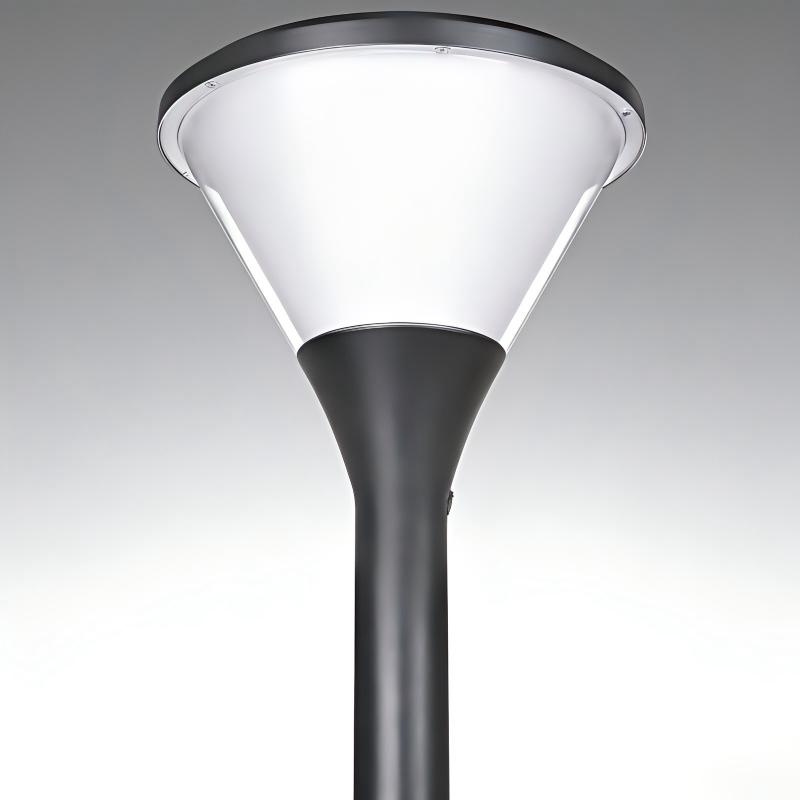 Lampe solaire architecturale de qualit&eacute; sup&eacute;rieure | &Eacute;clairage paysager commercial | PUISSANCE &Eacute;LECTRIQUE