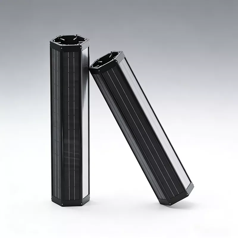 SolarWrap™ | Vertical Cylindrical Solar Panels for Pole Installation