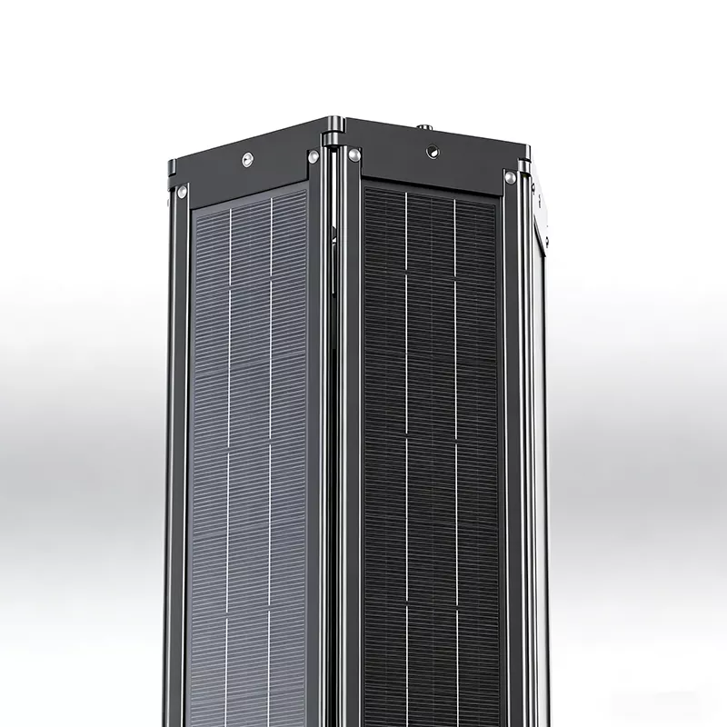 Vertical Solar Panels | 360&deg; Cylindrical, Hexagonal & Square Solar Modules