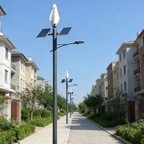 Solar And Wind Hybrid Power Street Light -Helix