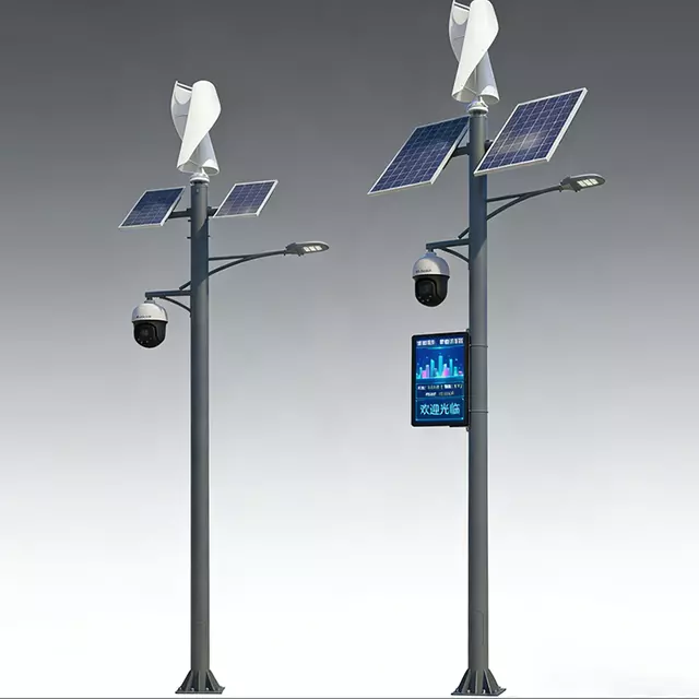 Smart Wind & Solar Hybrid Street Light | Anpassad projektbelysning | E-ABLE POWER