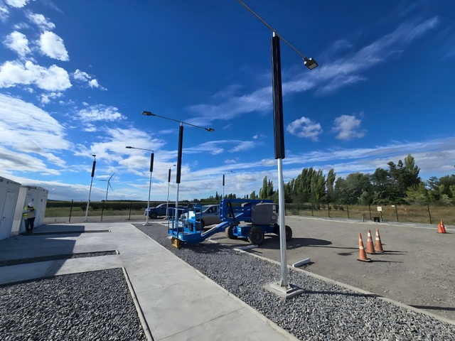 Wrap Solar Power Street Light 60W in Chile 