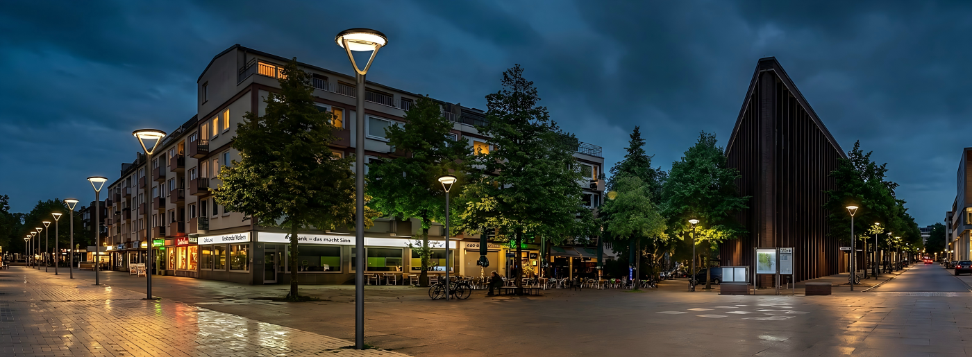 Architectural ZC-CPD3008 solar bollard light for commercial pathway landscape lighting