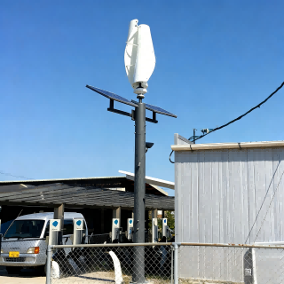Vertical Wind Solar Hybrid LED Street Light - China Manufacturer | E-Able Power