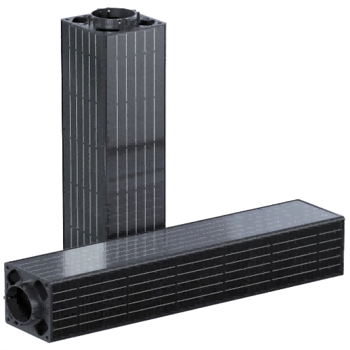 Solar Power Poles-HEXAGON