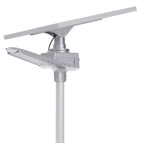 Sailing all-in-two solar power street light