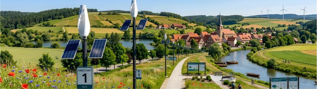 Wind & Solar Hybrid Street Lamp-2