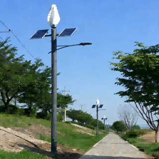 Vertical Wind Solar Hybrid LED Street Light - China Manufacturer | E-Able Power
