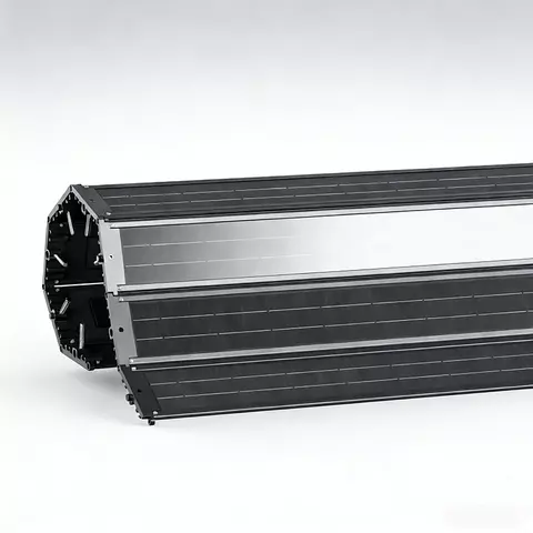 Vertical Solar Panels | 360&deg; Cylindrical, Hexagonal & Square Solar Modules