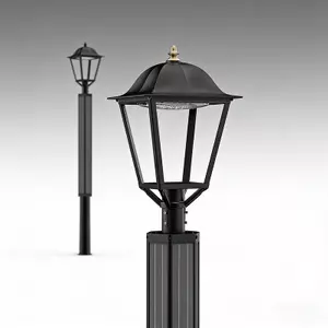 ZEUS 30W Vertical Solar Garden Light 