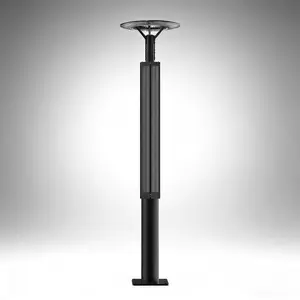 ARTEMIS Vertical Solar Garden Light | High Lumen Solar Post Top Lighting (30W-60W)